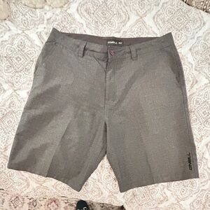 O'Neill Men's Charcoal Hybrid Shorts